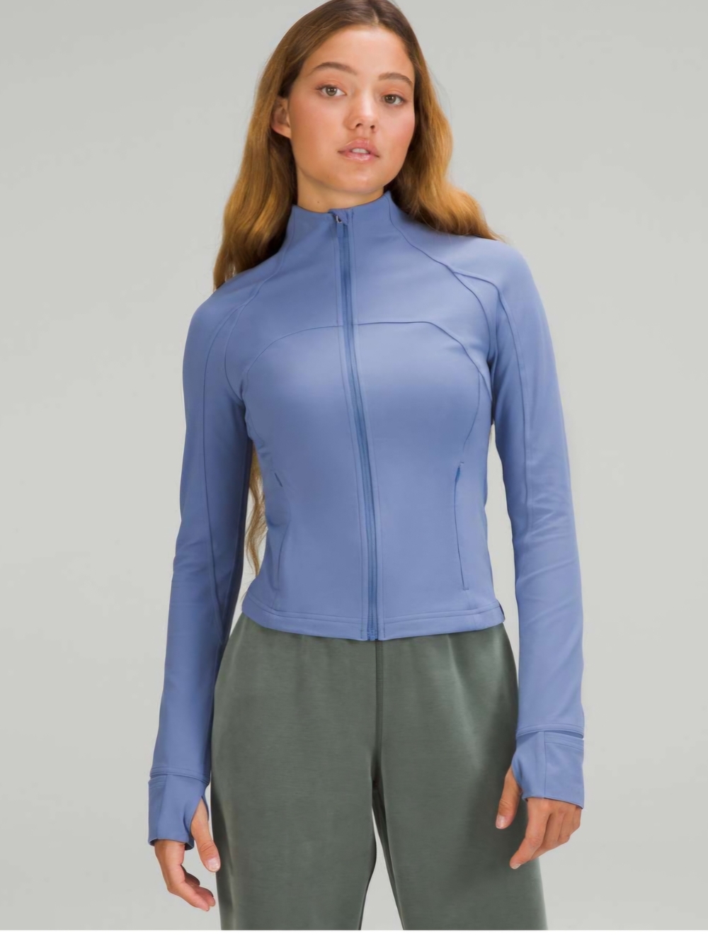 Lululemon Cropped Define Jacket Water Drop